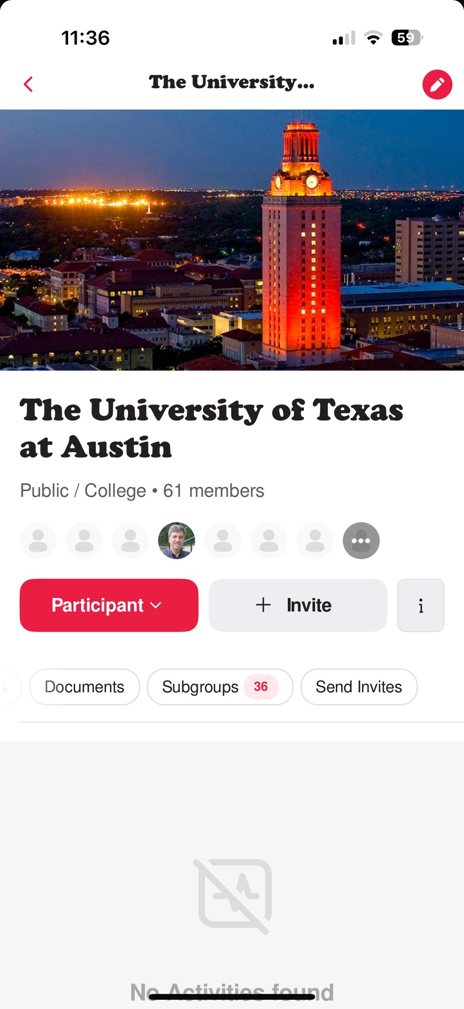 UT Austin screen UT Austin screen